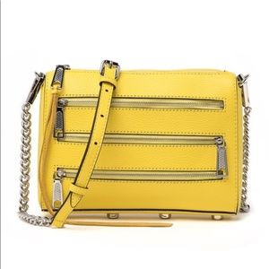 Rebecca Minkoff Mini 5-zip Leather Crossbody